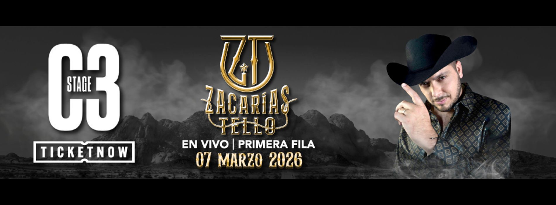 Zacarías Tello en concierto