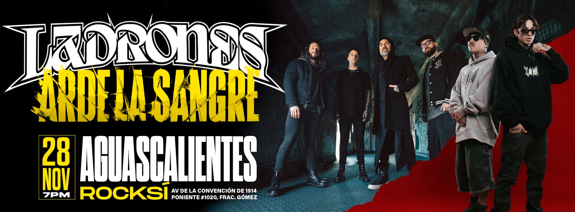 LADRONES X ARDE LA SANGRE EN AGUASCALIENTES