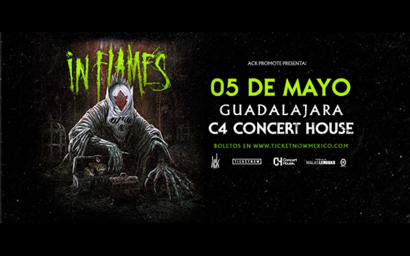 In Flames en Guadalajara