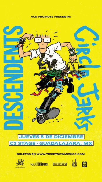 Descendents + Circle Jerks en Guadalajara. | TicketNow