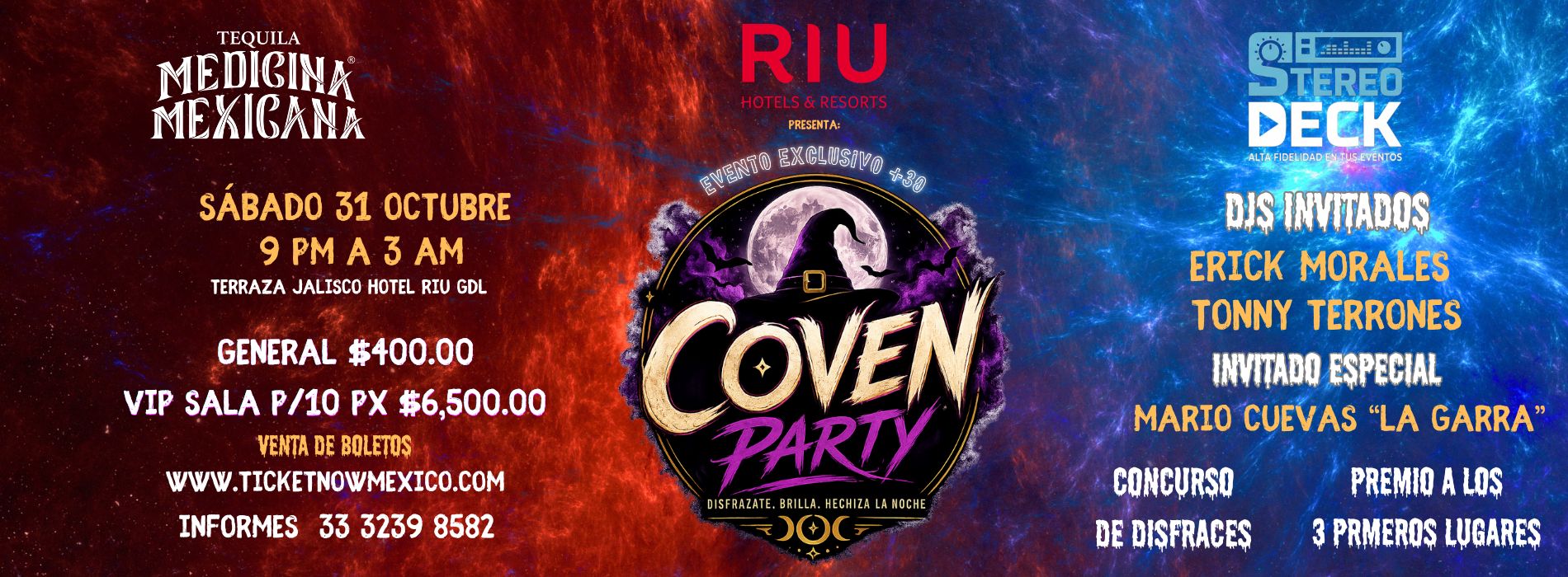 COVEN PARTY RIU