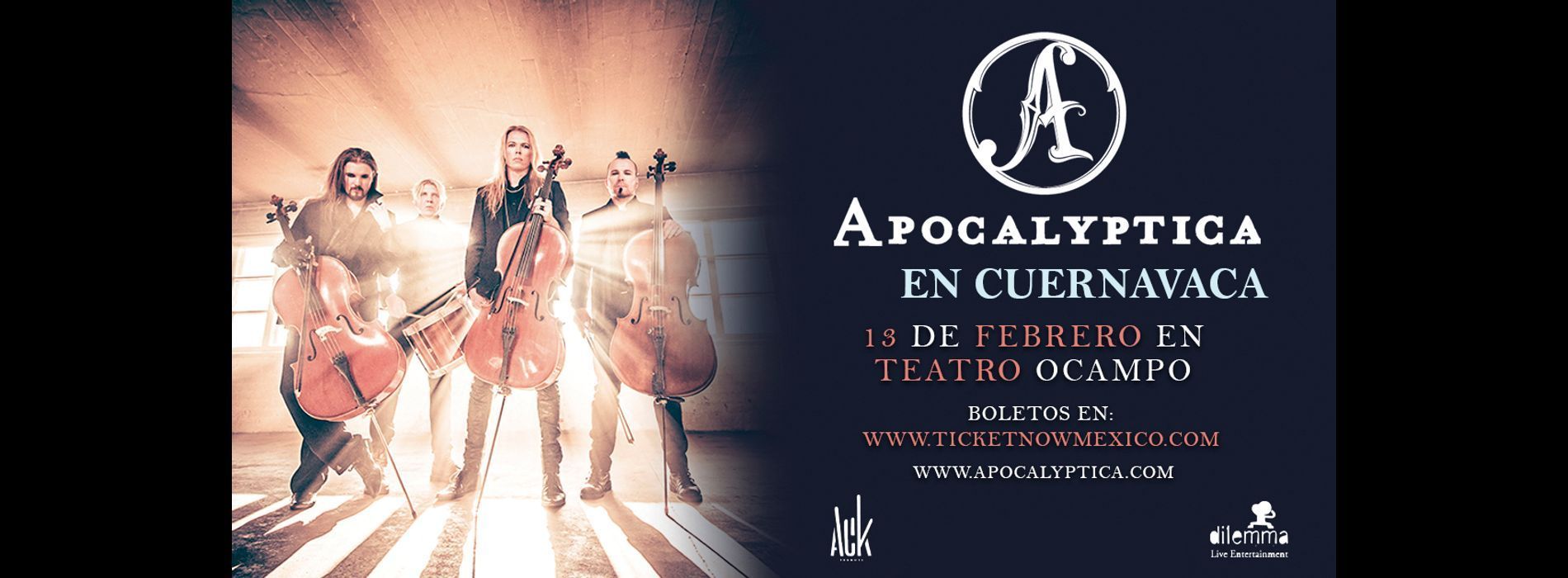APOCALYPTICA CUERNAVACA