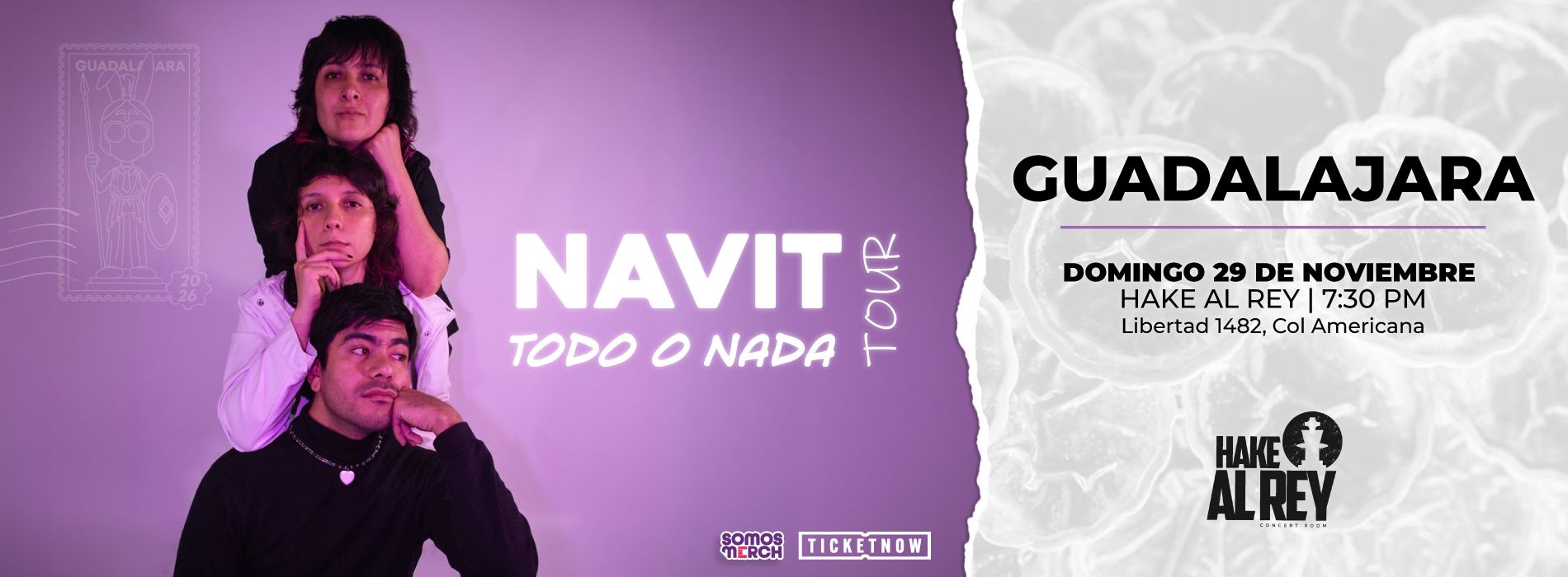 NAVIT: Todo o Nada Tour GDL