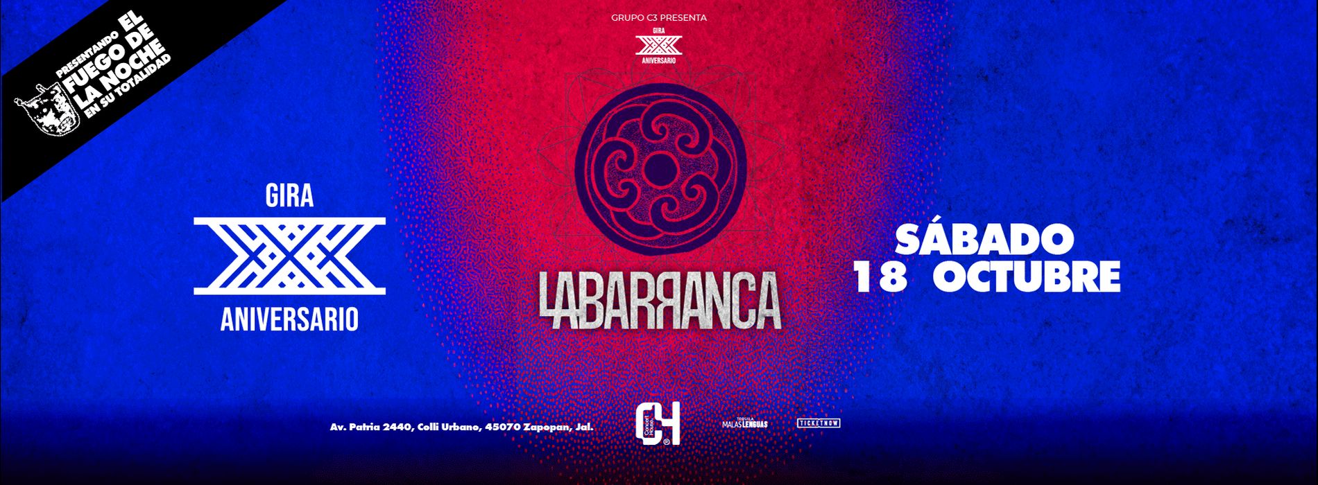 LA BARRANCA | GIRA XXX AÑOS
