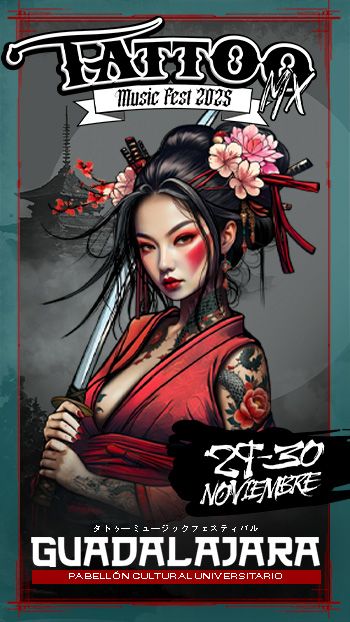 Tattoo Music Fest MX sábado 29 de noviembre 2025