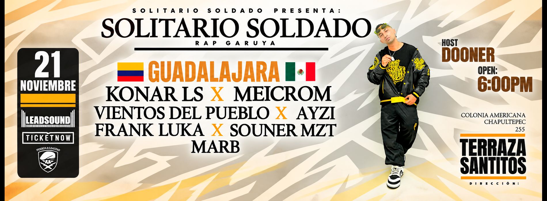 SOLITARIO SOLDADO EN GUADALAJARA