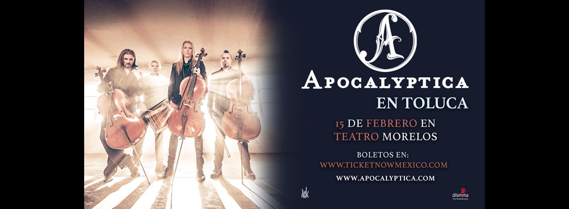 APOCALYPTICA TOLUCA