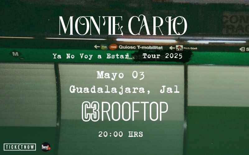 Monte Carlo Presenta: "Ya No Voy A Estar - Tour 2025"
