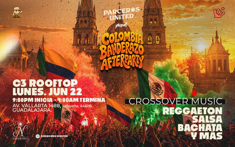 COLOMBIA BANDERAZO AFTERPARTY