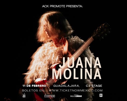 Juana Molina en Guadalajara