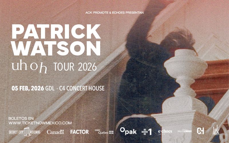 Patrick Watson en Guadalajara