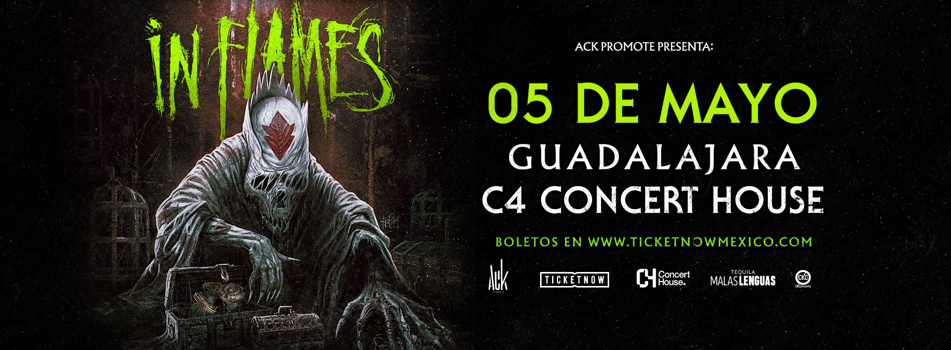 In Flames en Guadalajara