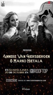 Six strings and a voice, an evening with Anneke van Giersbergen and Marko Hietala