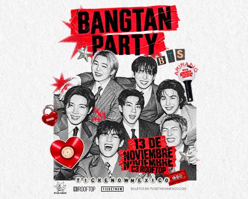 Flyer de BANGTAN PARTY