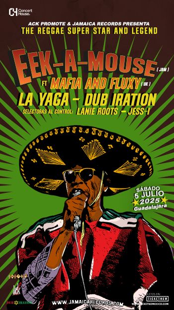 Eek-A-Mouse en Guadalajara