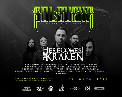 Here Comes The Kraken en Guadalajara GDLSUENA 2026