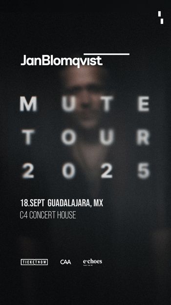 Jan Blomqvist (Live) MUTE Tour 2025