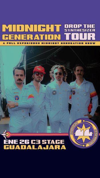 MIDNIGHT GENERATION | DROP THE SYNTHESIZER TOUR