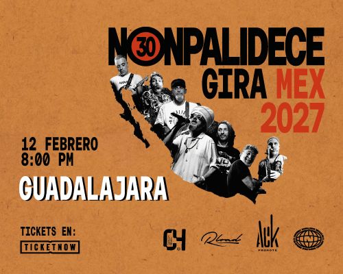 Flyer de NONPALIDECE 30 AÑOS
