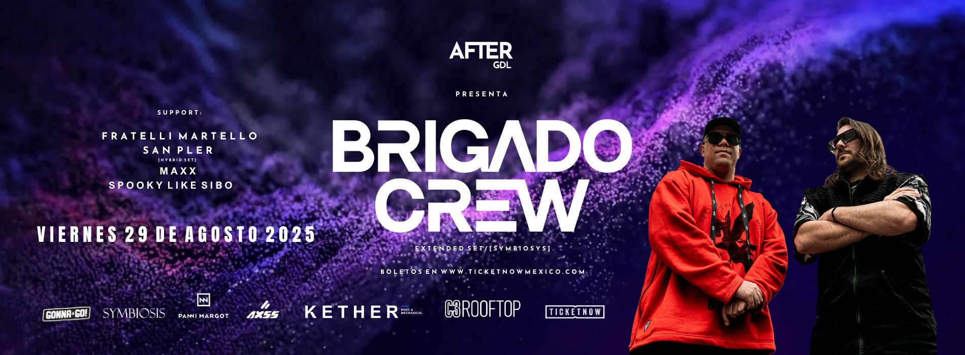 AFTER GDL PRESENTA | BRIGADO CREW