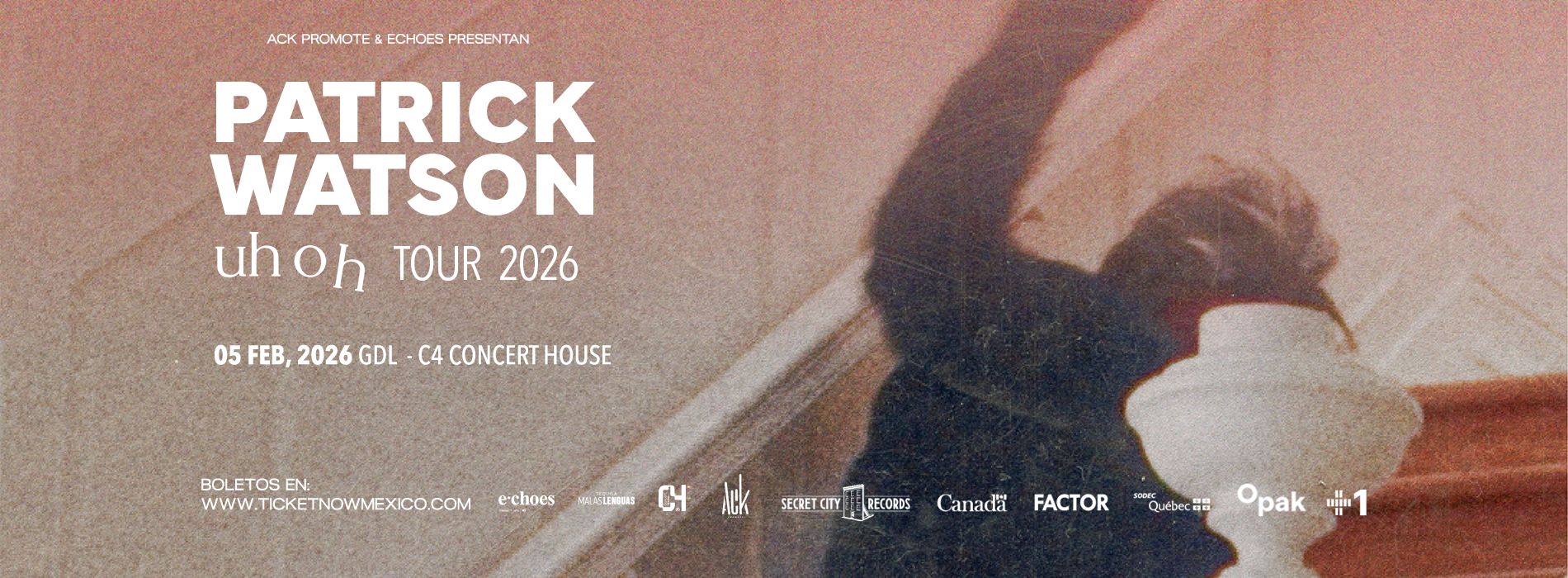 Patrick Watson en Guadalajara