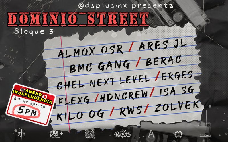 DOMINIO STREET: Bloque 3