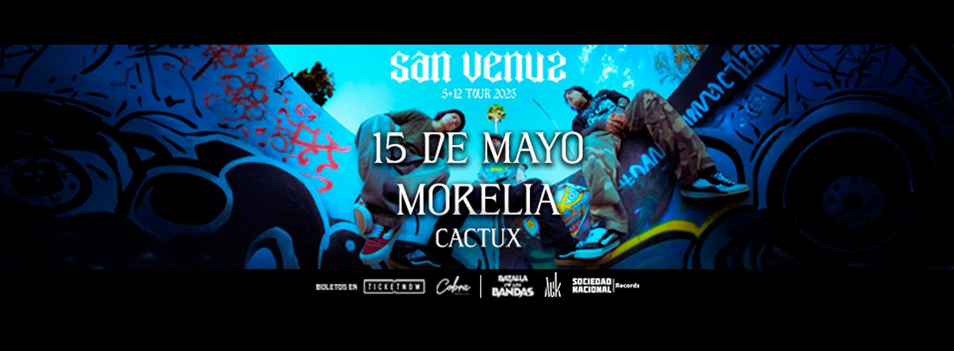 SAN VENUS EN MORELIA 5 + 12 TOUR