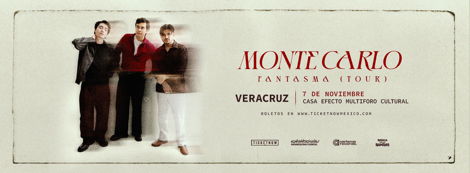 Monte Carlo en Veracruz "Fantasma Tour"