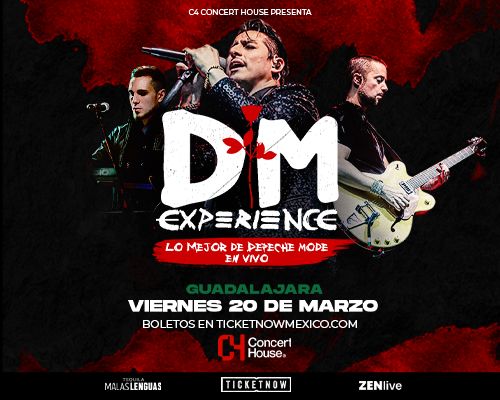 C4 CONCERT HOUSE PRESENTA | DM EXPERIENCE | LO MEJOR DE DEPECHE MODE EN VIVO