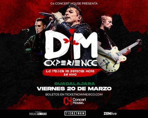 C4 CONCERT HOUSE PRESENTA | DM EXPERIENCE | LO MEJOR DE DEPECHE MODE EN VIVO