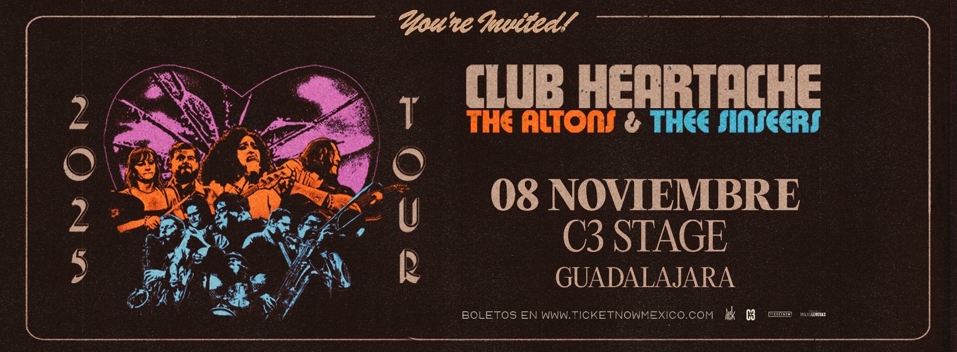 The Altons & Thee Sinseers en Guadalajara