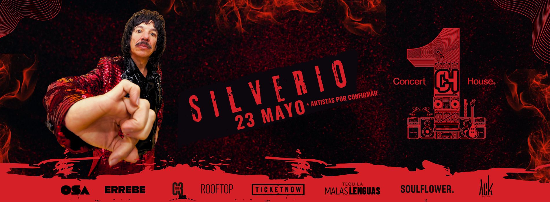 1er Aniversario C4 Concert House | Su Majestad Imperial | Silverio