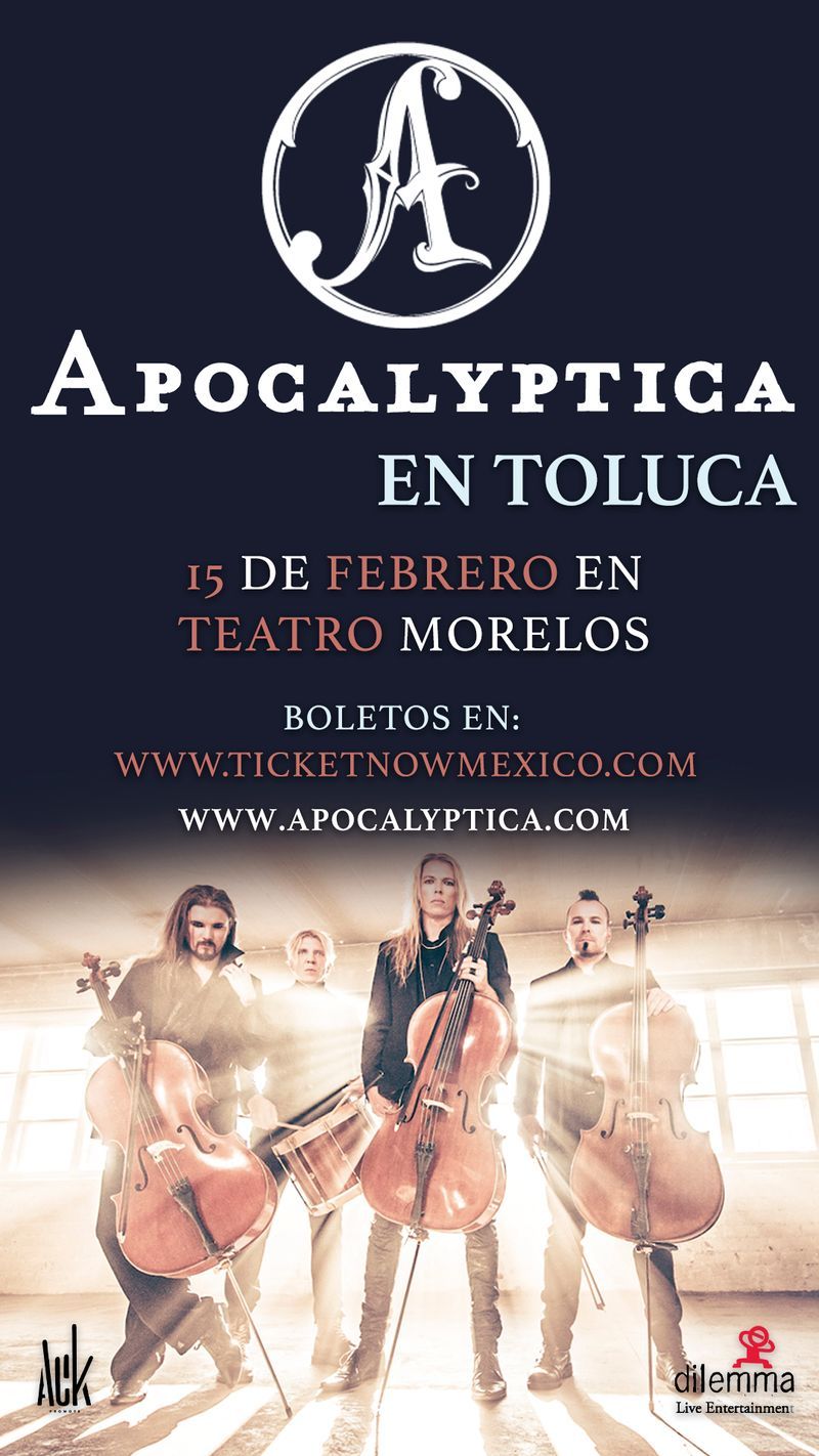 APOCALYPTICA TOLUCA