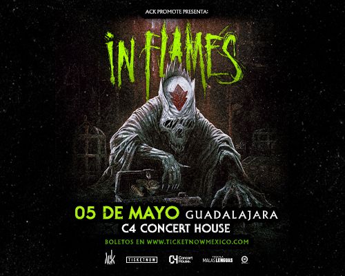 In Flames en Guadalajara