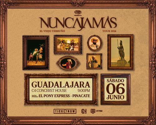 NUNCA JAMÁS TOUR 2026