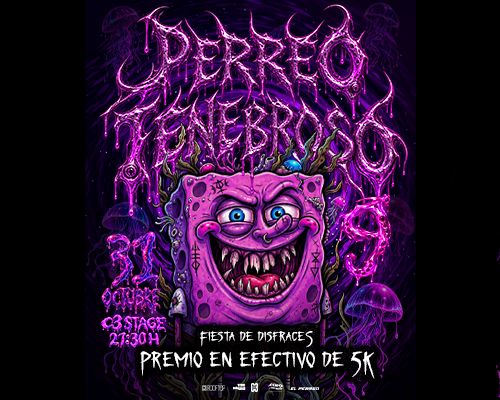 Flyer de PERREO TENEBROSO 9