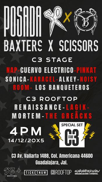 Posada Baxter x Scissors