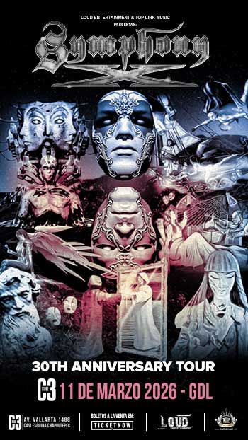 SYMPHONY X en Guadalajara